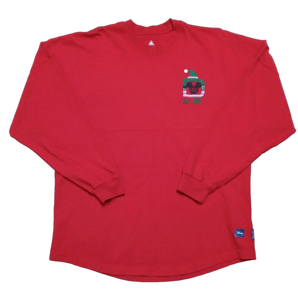 Walt Disney World Spirit Jersey Christmas Size Medium Holiday Character Logo - Picture 4 of 9
